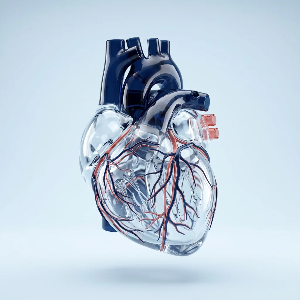 Illustration médicale du cœur
